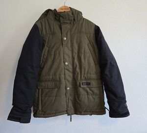 Burton Boys’ Green and Black Puffer Jacket
